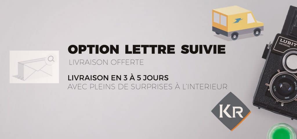 Livraison en lettre suivie