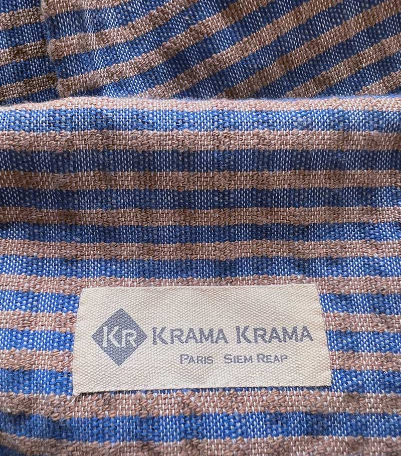 krama schal blau bat chum