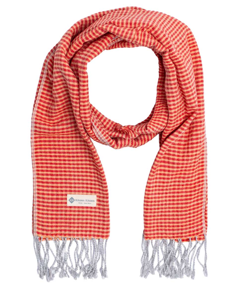 krama schal orange sisophon