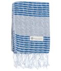 Schal krama blau City gefaltet