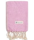 schal krama rosa jean gefaltet