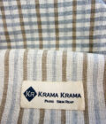 zoom schal krama schiefergrau