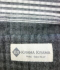zoom schal krama traditionell schwarze tinte