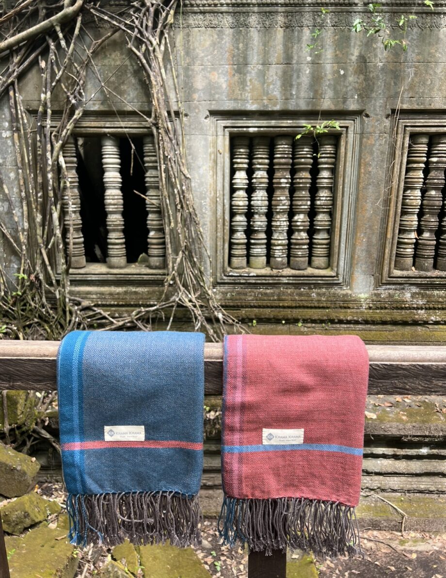 Krama Isanavarman schal, Premiumqualität aus Kambodscha