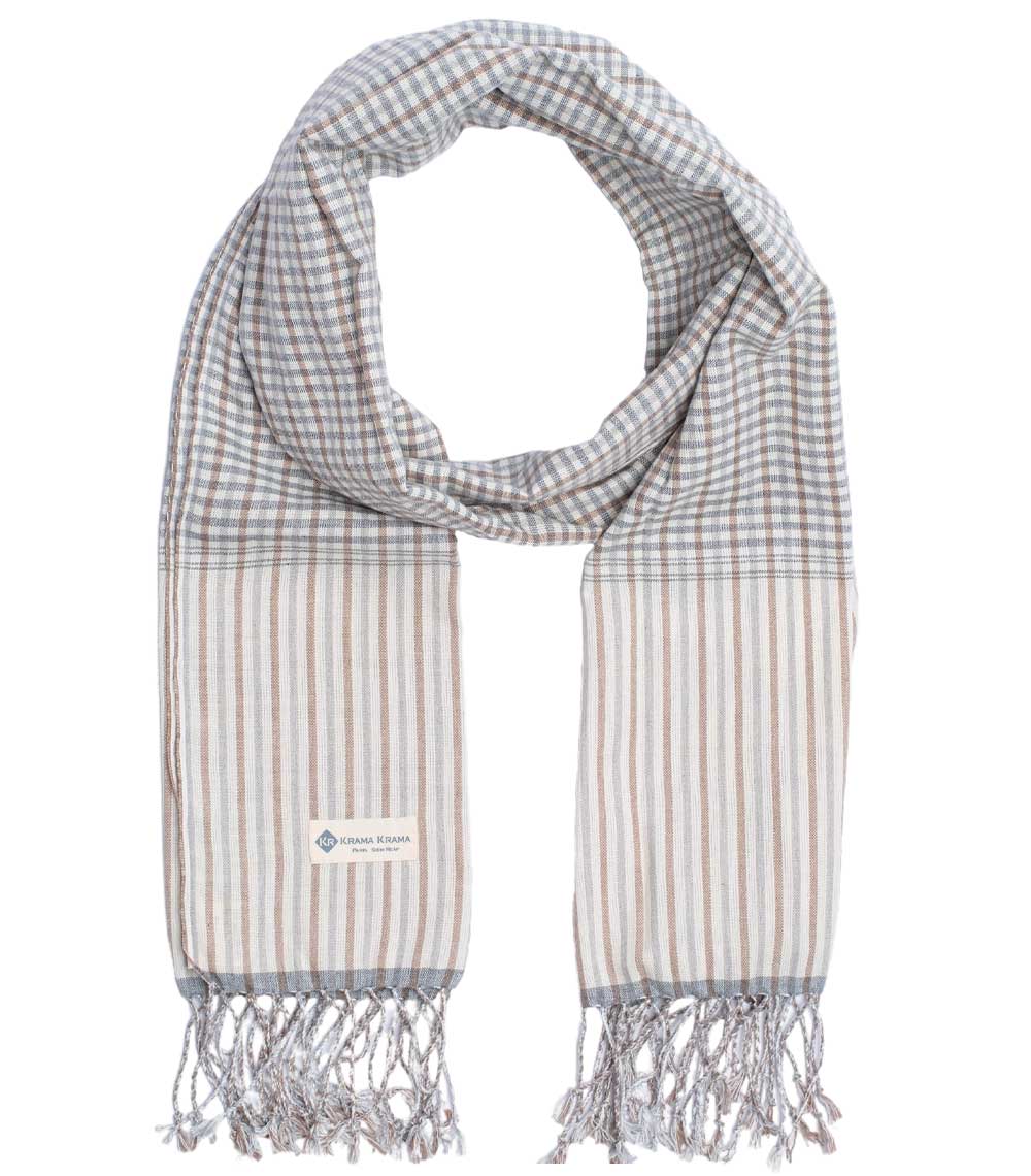 krama traditional grey slate