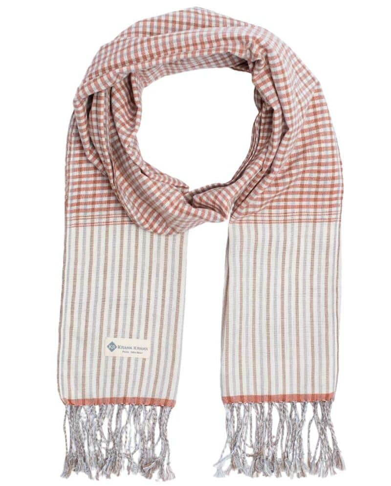 krama traditional orange heat