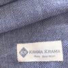 view scarf blue jean