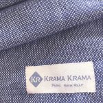 view scarf blue jean