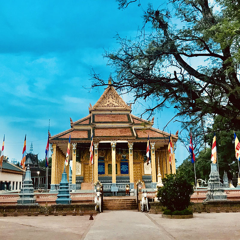 Buddhist temple siem reap