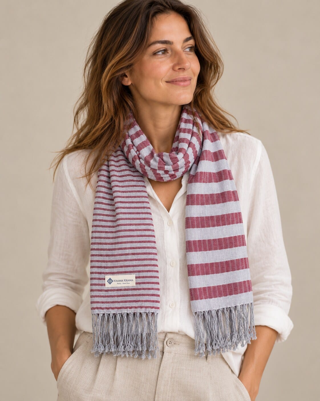 Krama Burgundy Da - Image 3