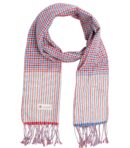 krama traditionnel rouge bleu