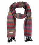 krama rose multicolore Lai