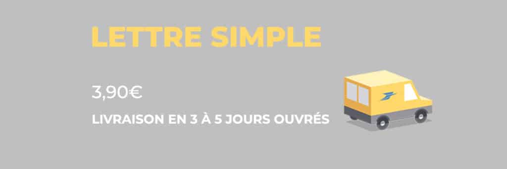 Livraison lettre simple